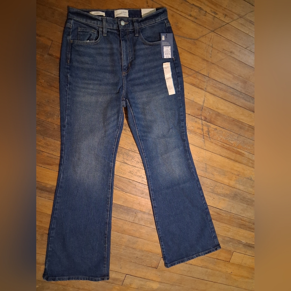 Universal Thread Women's Dark Blue Flare Jeans